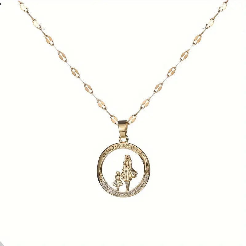 Women’s Versatile Clavicle Chain Geometric Type