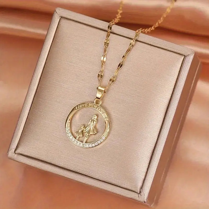 Women’s Versatile Clavicle Chain Geometric Type