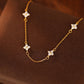 Women’s Versatile Sky Star Zircon Bracelet - Women’s Versatile Sky Star Zircon Bracelet in Gold