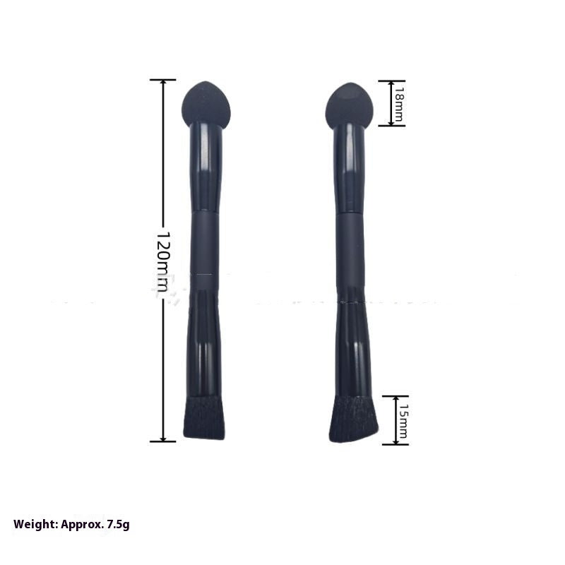 Wooden Handle Concealer Brush for Makeup Blending and Precise Application - Teleplus concealer brush wooden handle