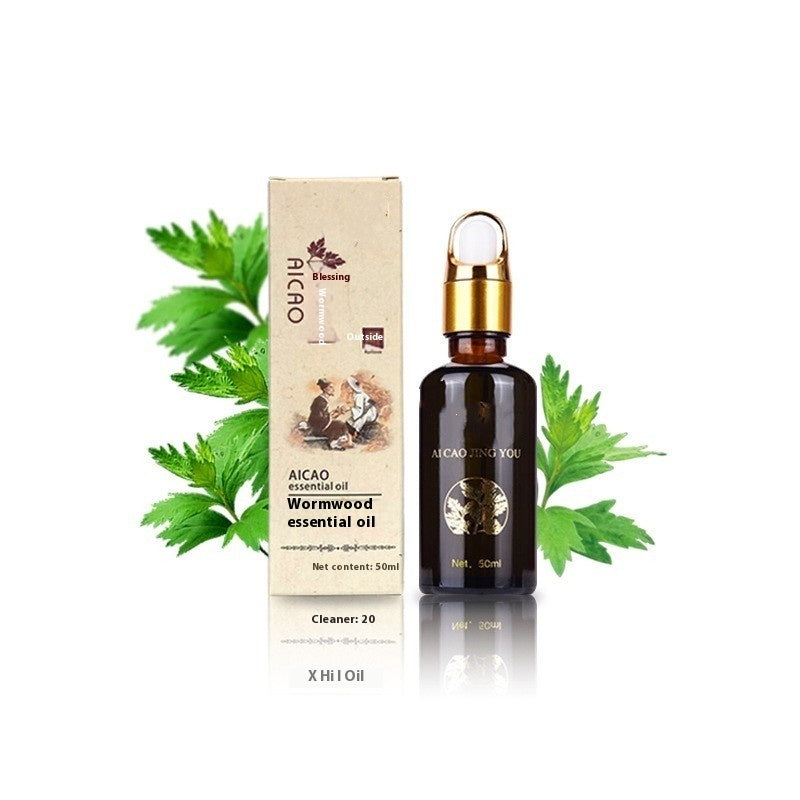 Wormwood Essential Oil for Skin Moisturizing 50ml Natural Therapeutic - Teleplus essential oil wormwood