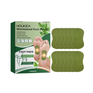 Wormwood Foot Patch with Mint Leaves and Vitamin E for Relief - wormwood foot patch