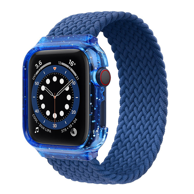 Woven PC one-piece frame watchband protective cover - Woven PC One-Piece Frame Watchband Protective Cover