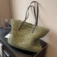 Woven Shoulder Bag Crossbody for Women with Colored Suitcase Design - Teleplus woven shoulder bag