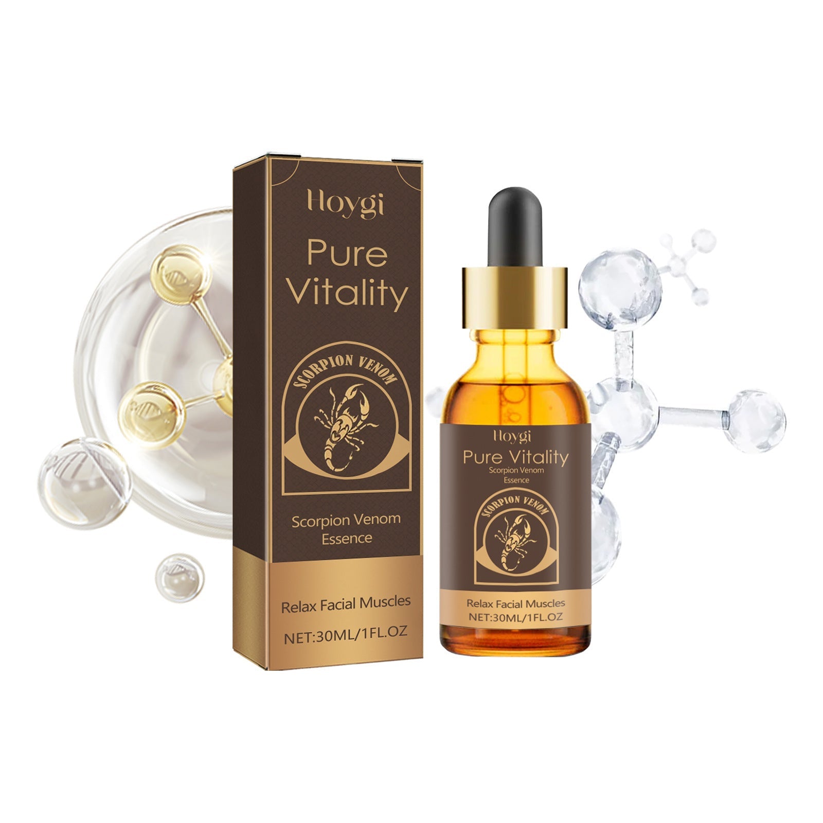 Wrinkle Fading Essence with Hyaluronic Acid and Peptides for Firming 30ml - Teleplus wrinkle fading essence hyaluronic