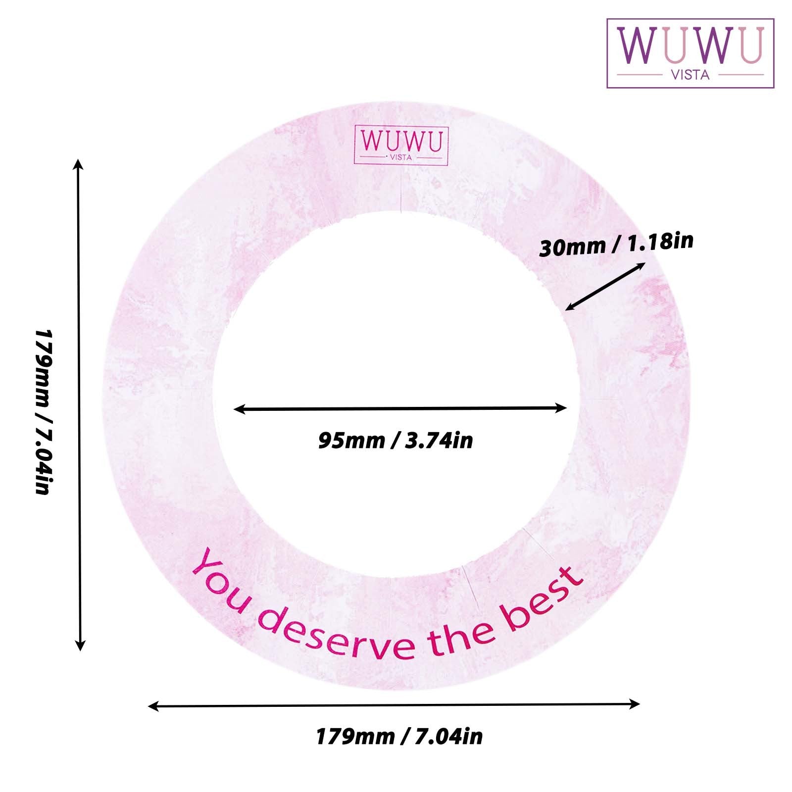 Wuwuvista Waxing Protection Collars 10pcs for 7oz & 14oz Wax Warmers - WUWUVISTA For Mess-Free wuwuvista waxing