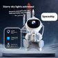 XINGX Rocket Spaceman Bluetooth Night Light with Astronaut Projection Lamp - xingx rocket spaceman bluetooth astronaut
