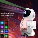 XINGX Rocket Spaceman Bluetooth Night Light with Astronaut Projection Lamp - xingx rocket spaceman bluetooth astronaut
