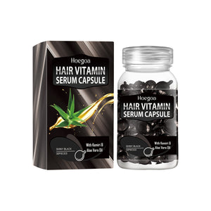 Xiuli Essential Oil Hair Care Capsules Black 30 Pieces for Healthy - Teleplus xiuli essential oil hair care capsules