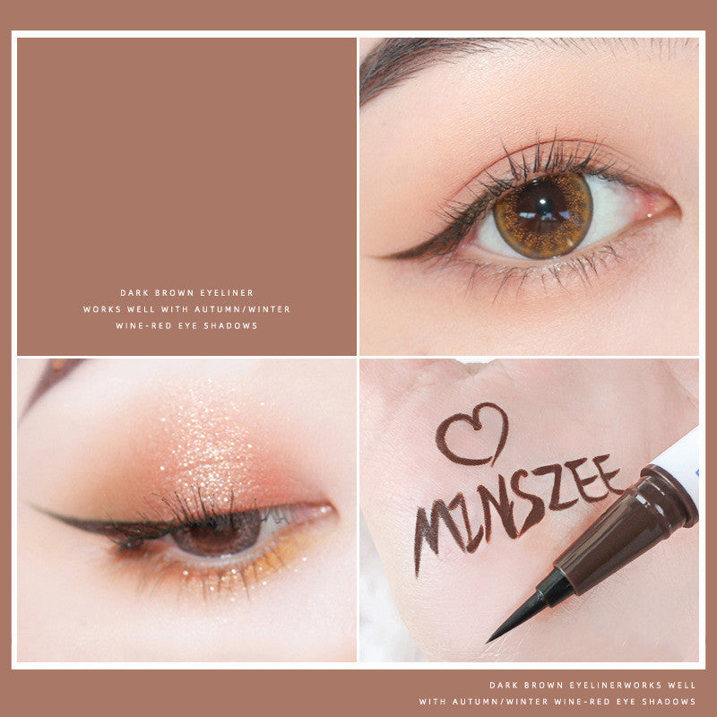 Xizhi Color Liquid Eyeliner in Fine Red Waterproof and Unique Shades - Extra Magic eyeliner xizhi color fine red