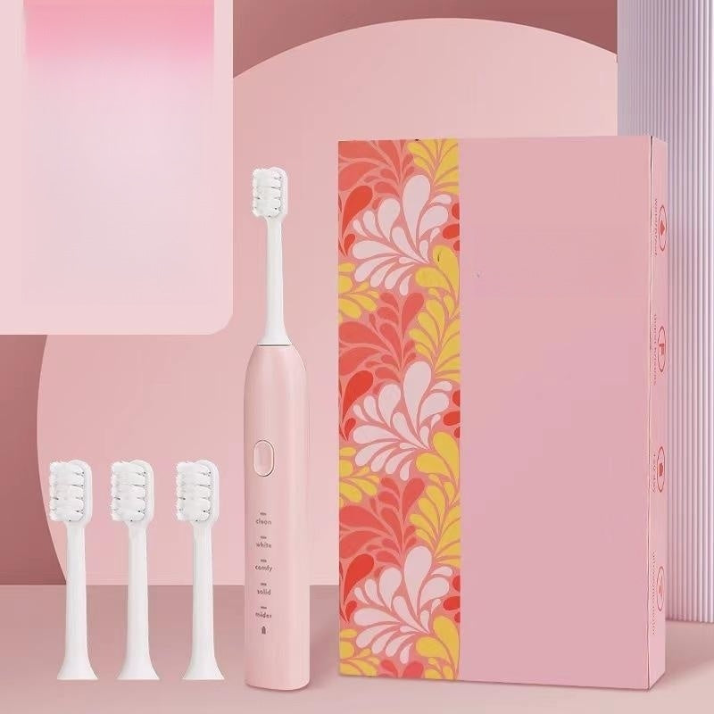 Yellow Duck Electric Toothbrush with Mute Operation and Magnetic Suspension Motor - yellow duck toothbrush mute electric