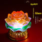 Yellow Lotus Lamp Buddha Flower Bud with Single Cup Chinese Style - for Home lotus lamp buddha