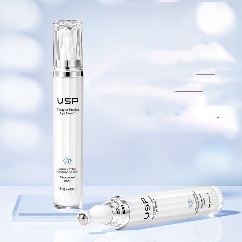 Yichun Collagen Eye Cream with Care Bead and Ball Massage Tool - Removing for Fun Eyes ball massage eye care bead