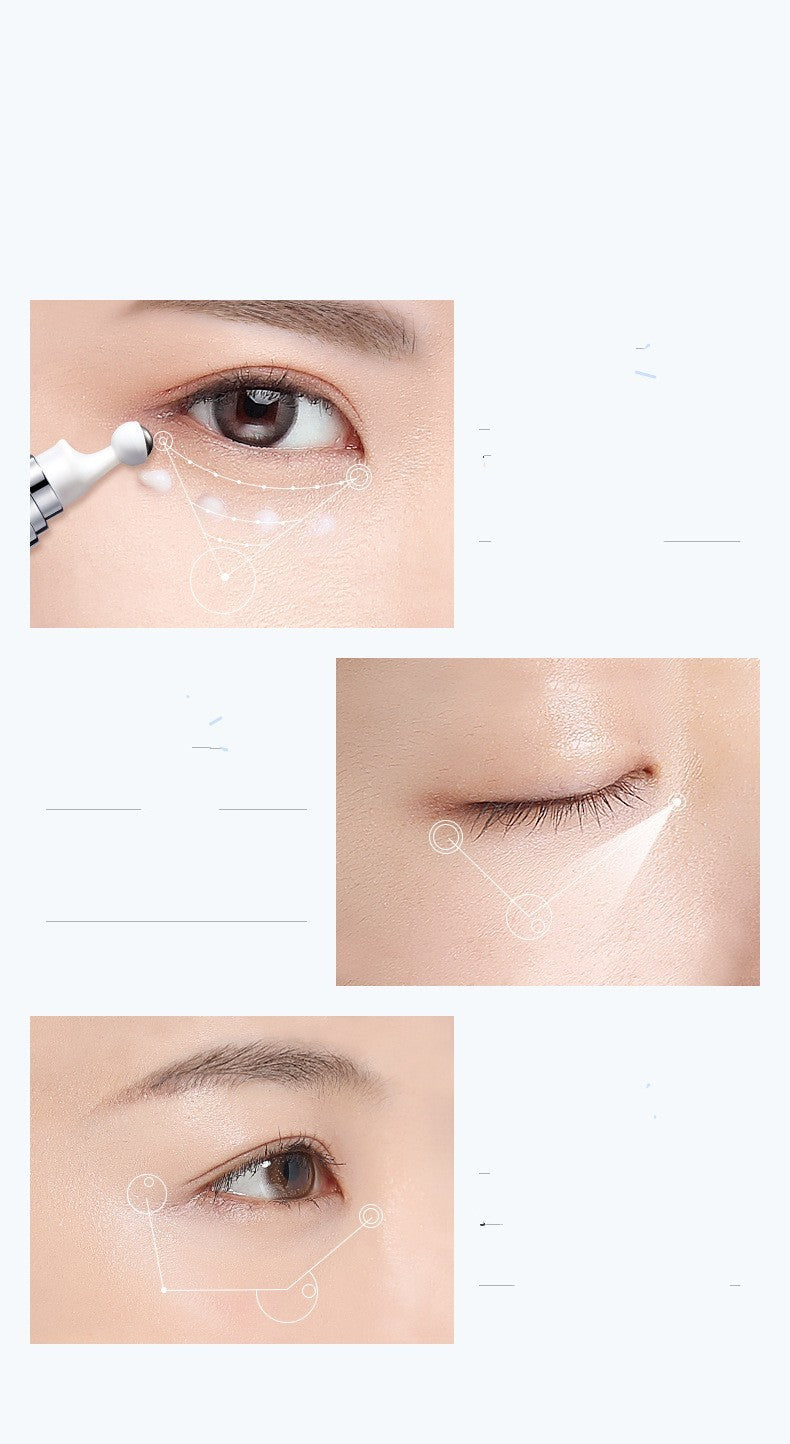 Yichun Collagen Eye Cream with Care Bead and Ball Massage Tool - Removing for Fun Eyes ball massage eye care bead