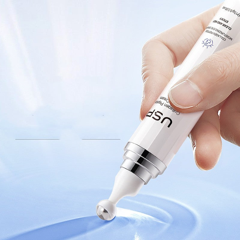 Yichun Collagen Eye Cream with Care Bead and Ball Massage Tool - Removing for Fun Eyes ball massage eye care bead