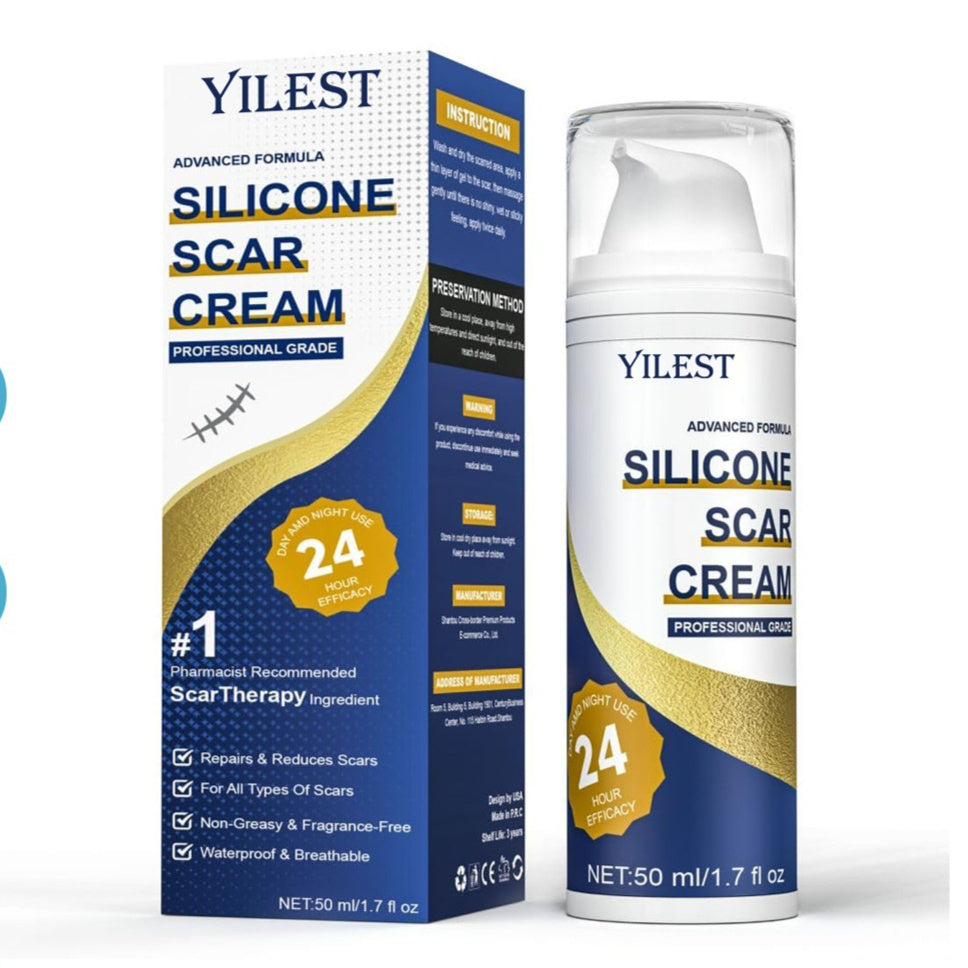 Yilest Scar Repairing Cream Trauma and Burn Surgery Skin Care 50ml - Teleplus for yilest scar repairing trauma care