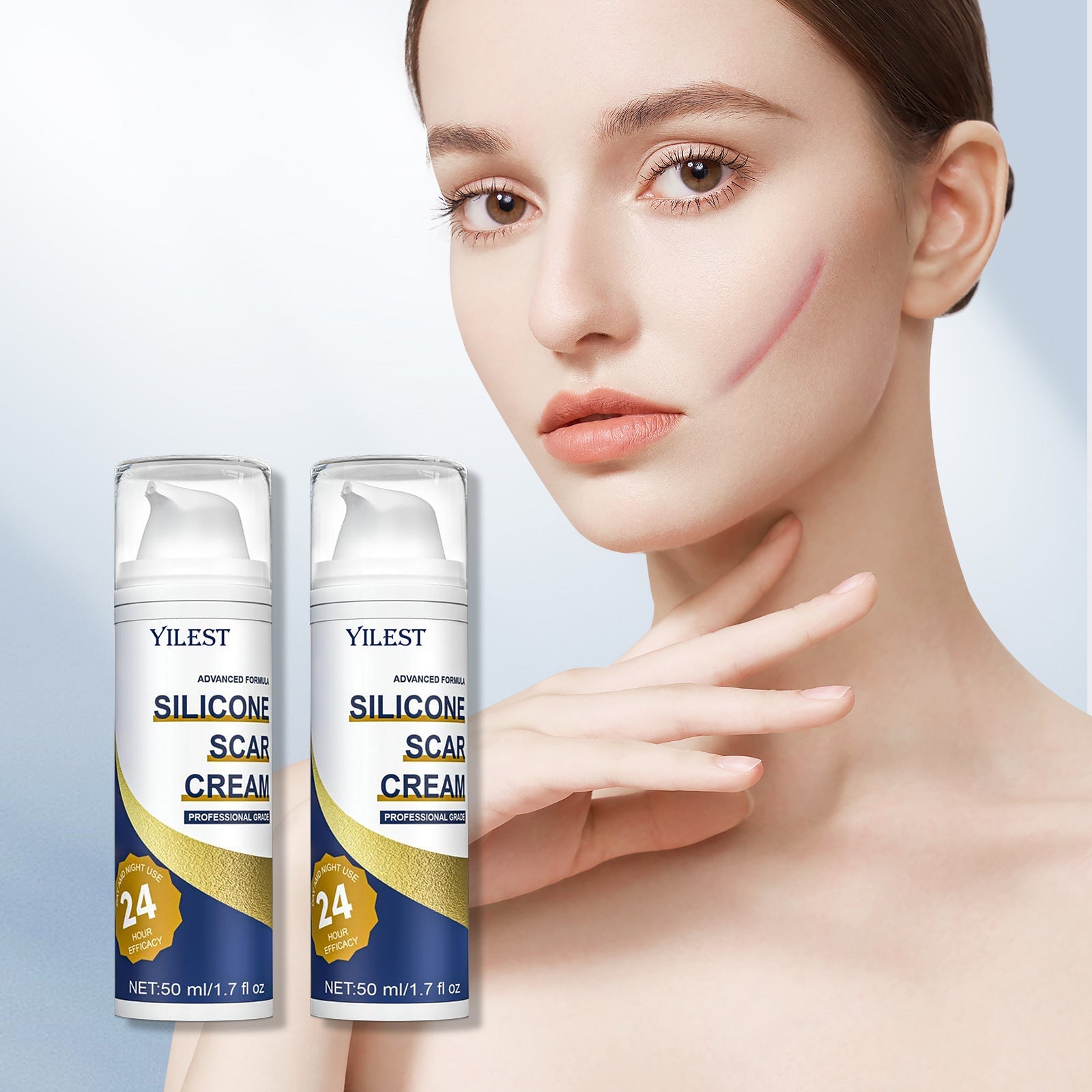 Yilest Scar Repairing Cream Trauma and Burn Surgery Skin Care 50ml - Teleplus for yilest scar repairing trauma care