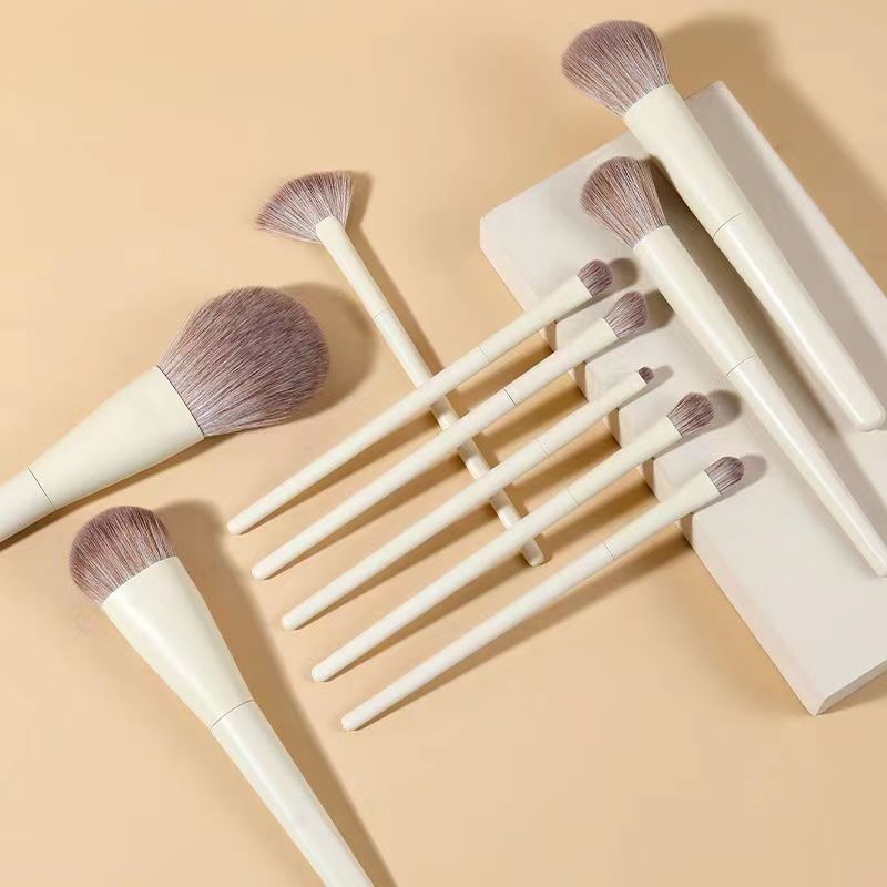 Zero Makeup Brush Set 10pcs Nylon Bristle Beauty Tools - Suit for Effortless Bliss zero makeup brush suit beauty tools