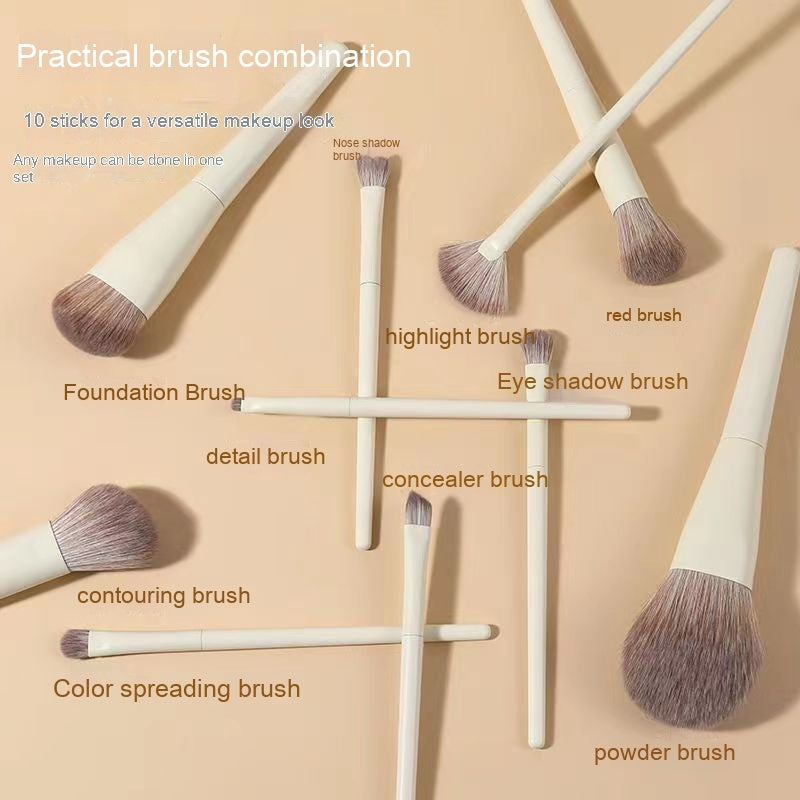 Zero Makeup Brush Suit Internet Hot Beauty Makeup Tools - Zero Makeup Brush Suit for Effortless Beauty Bliss