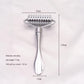 Zinc Alloy Micro Needle Roller Face Slimming Device Massage Stick Silver - for Slimmer Faces micro needle roller face