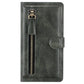 Zipper Buckle Leather Case Phone Case Sticker Wallet - Zipper Buckle Leather Case for iPhone Models