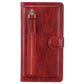 Zipper Buckle Leather Case Phone Case Sticker Wallet - Zipper Buckle Leather Case for iPhone Models