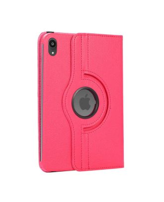 Apple iPad Mini 2021 6th Generation Case Covered Stand 360 Rotation Protection dn1