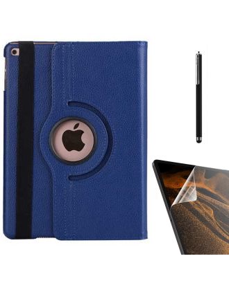 Apple iPad 10.2 2021 9th Generation Case Covered Stand 360 Rotatable Protection dn22 + Nano + Pen