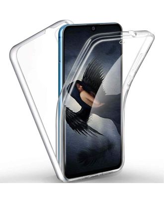 Samsung Galaxy A70 Kılıf Ön Arka Şeffaf Silikon Koruma