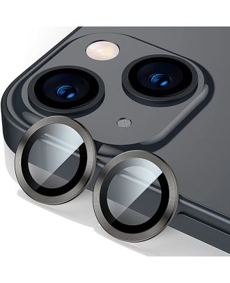 Apple iPhone 13 Camera Metaal Glas Lensbeschermer