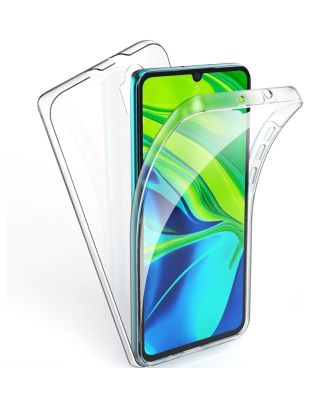 Xiaomi Mi Note 10 Pro Case Front Back Transparent Silicone Protection