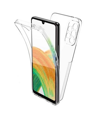 Samsung Galaxy A23 Case Front Back Transparent Silicone Protection