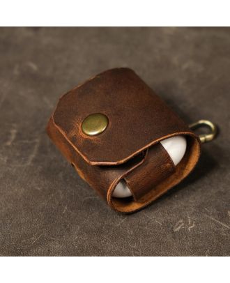 Apple Airpods Pro Handmade Leather Case Taba