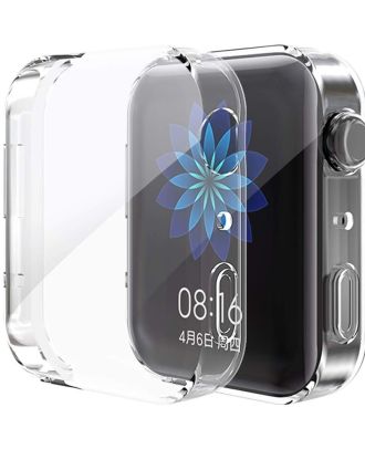 Xiaomi Mi Horlogeband Voorkant Gesloten Transparante Siliconen