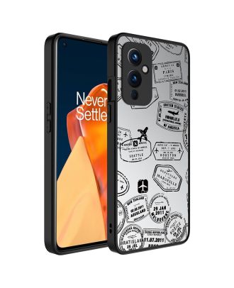 OnePlus 9 Case Mirror Patterned Camera Protected