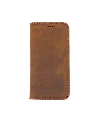 Apple iPhone 6 6s Case Genuine Leather Wallet with Hidden Magnet