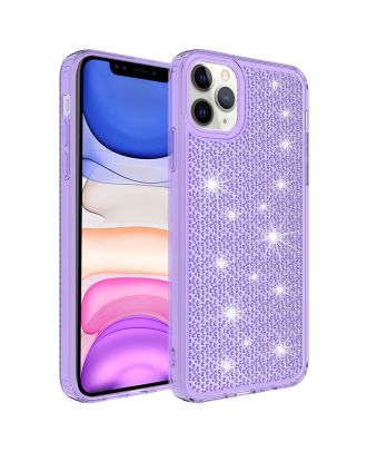 Apple iPhone 11 Pro Case Shiny Snow Bling Silicone with Airbag