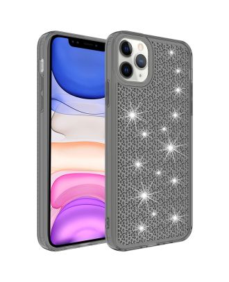 Apple iPhone 12 Pro Max Case Shiny Snow Bling Airbag Silicone