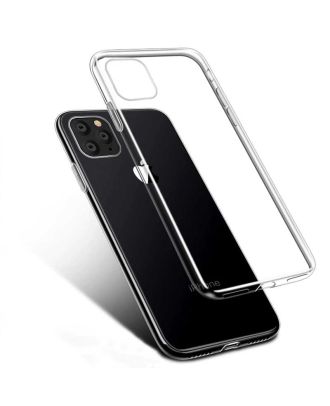 Apple iPhone 11 Pro Max Kılıf Süper Silikon Yumuşak Arka Koruma