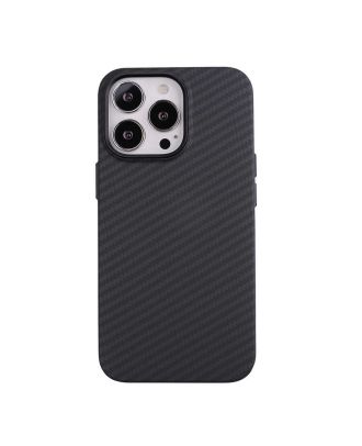 Apple iPhone 12 Pro Case Carbon Fiber Look Hard Cover