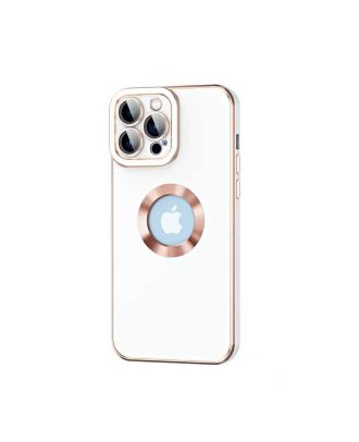 Apple iPhone 13 Pro Max Hoesje Metalen Ring Gat Siliconen