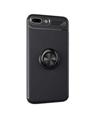 Apple iPhone 7 Hoesje Ravel Magnetische Ring Cover + Nano Glas