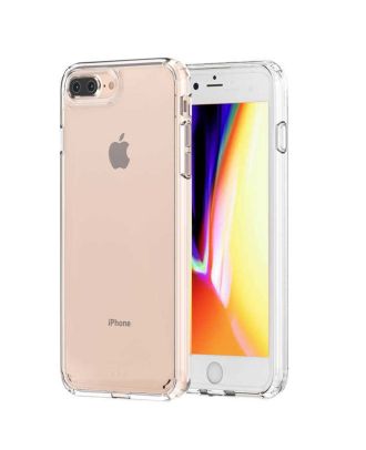 Apple iPhone 7 Plus Hoesje Coss Transparant Hard Cover+Nano Glass