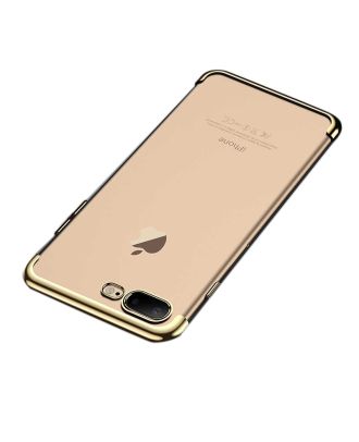 Apple iPhone 8 Plus Hoesje Gekleurd Siliconen + Nano Glas Bescherming
