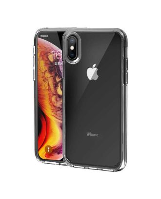Apple iPhone X Hoesje Coss Transparant Hard Cover+Nano Glass