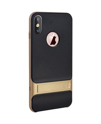 Apple iPhone X Hoesje Stand Tpu Hoesje Back Cover