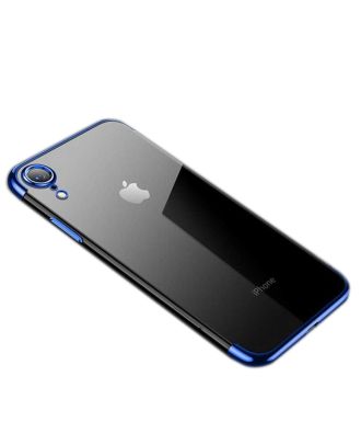 Apple iPhone Xr Kılıf Colored Silicone Yumuşak+Nano Glass