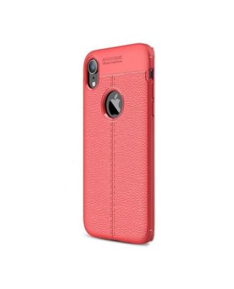 Apple iPhone Xr Case Niss Silicone Leather Look Protection