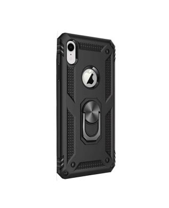 Apple iPhone XR Case Vega Stand Ring Magnet
