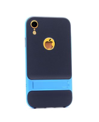 Apple iPhone Xr Case With Stand TPU Silicone+Nano Glass